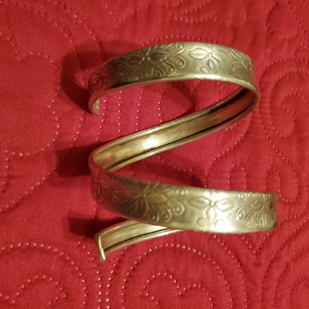 Silver Wrap Bracelet - image 2